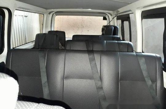 White Toyota Hiace 2017 Manual Diesel for sale -4