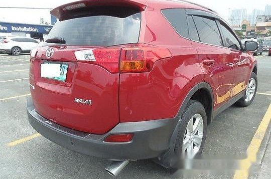 Red Toyota Rav4 2014 Automatic Gasoline for sale in Quezon City-1