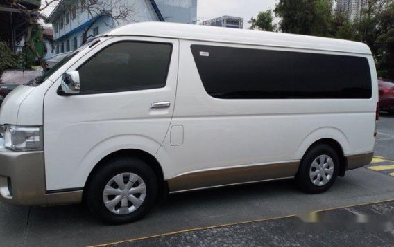 Sell White 2017 Toyota Hiace in Quezon City-1