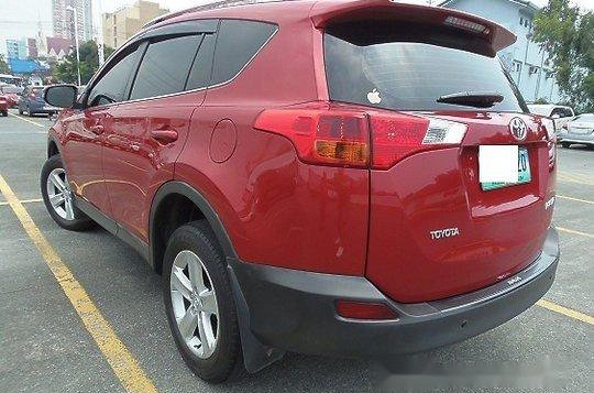 Red Toyota Rav4 2014 Automatic Gasoline for sale in Quezon City-3