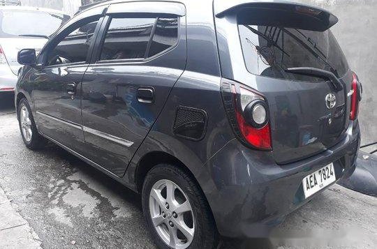 Black Toyota Wigo 2015 at 61000 km for sale -1