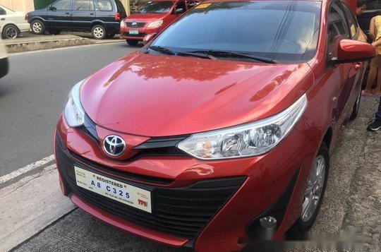 Orange Toyota Vios 2018 Automatic Gasoline for sale-1