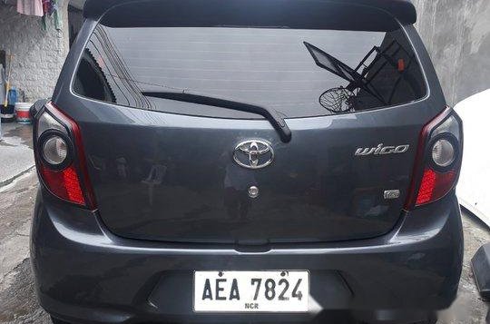 Black Toyota Wigo 2015 at 61000 km for sale -3