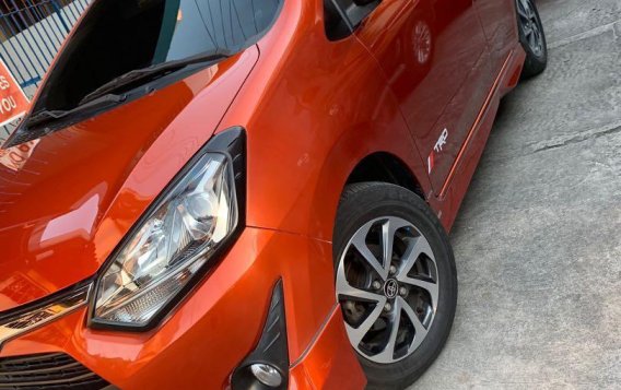 Orange Toyota Wigo 2018 for sale in Quezon City-1