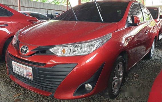 Red Toyota Vios 2018 Manual Gasoline for sale -2