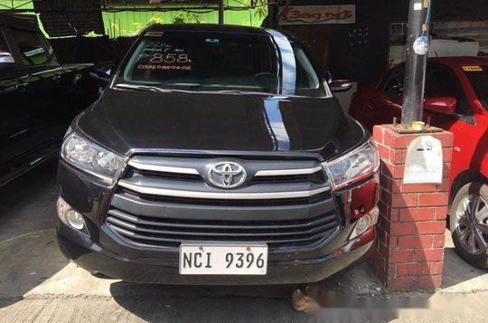 Black Toyota Innova 2016 Manual Diesel for sale