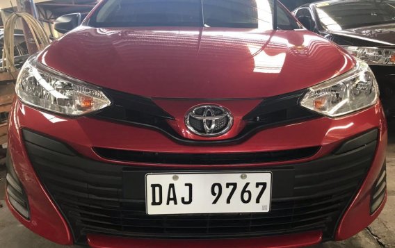 Red Toyota Vios 2019 for sale in Quezon City 