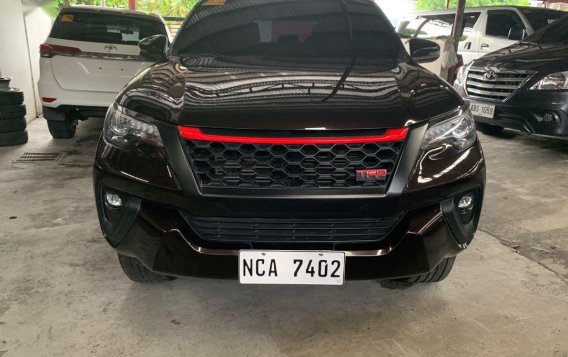 Brown Toyota Fortuner 2018 for sale in Quezon City 