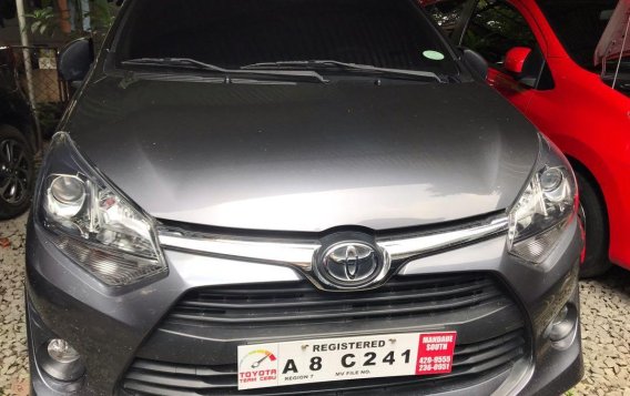 Selling Grey Toyota Wigo 2019 in Quezon City 