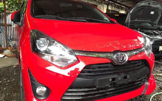 Sell Red Toyota Wigo 2019 in Quezon City