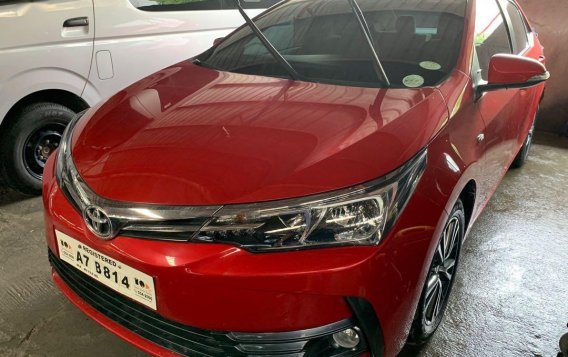 Red Toyota Altis 2018 Sedan for sale in Quezon City -1