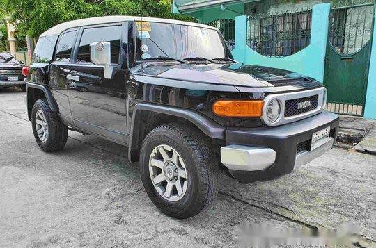 Black Toyota Fj Cruiser 2017 Automatic Gasoline for sale -1