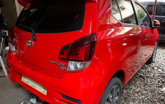 Sell Red 2018 Toyota Wigo in Quezon City -3