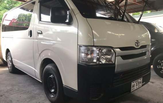 Sell White 2018 Toyota Hiace in Quezon City -1