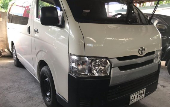 Sell White 2018 Toyota Hiace in Quezon City 