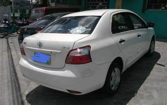 Used White Toyota Vios 2012 Manual Gasoline for sale in San Mateo-3