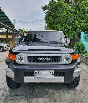 Black Toyota Fj Cruiser 2017 Automatic Gasoline for sale 