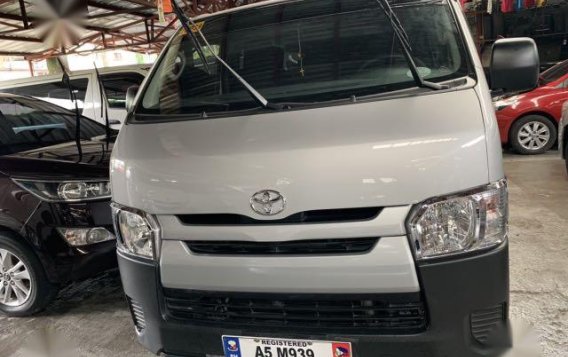 Selling Silver Toyota Hiace 2018 in Quezon City 