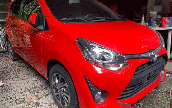 Sell Red 2018 Toyota Wigo in Quezon City -1