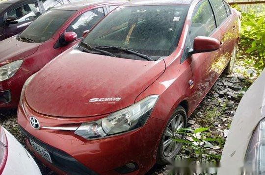 Selling Red Toyota Vios 2016 Manual Gasoline at 32000 km-1