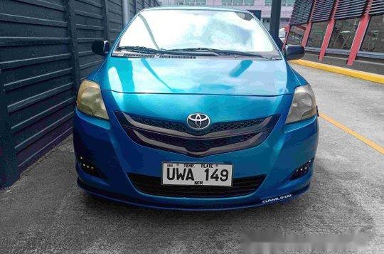 Blue Toyota Vios 2012 Manual Gasoline for sale 