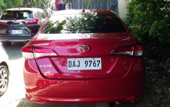 Sell Red 2019 Toyota Vios in Quezon City-3