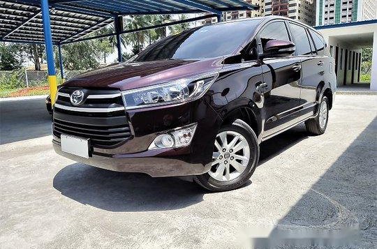 Red Toyota Innova 2017 for sale-1