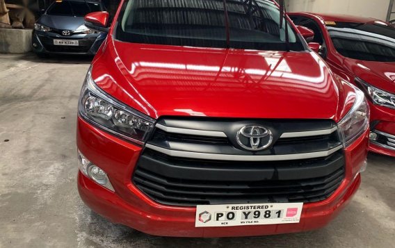 Red Toyota Innova 2019 for sale in Quezon City -2