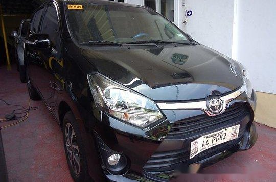 Sell Black 2018 Toyota Wigo Automatic Gasoline at 11282 km