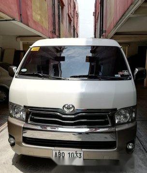 White Toyota Hiace 2015 Automatic Diesel for sale 