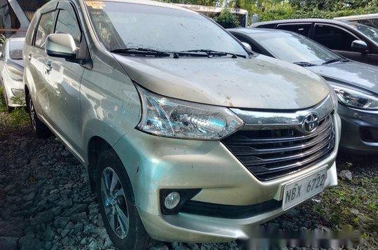 Beige Toyota Avanza 2017 Automatic Gasoline for sale 