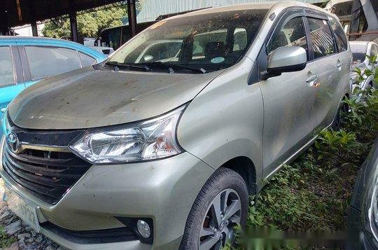 Beige Toyota Avanza 2017 Automatic Gasoline for sale -3