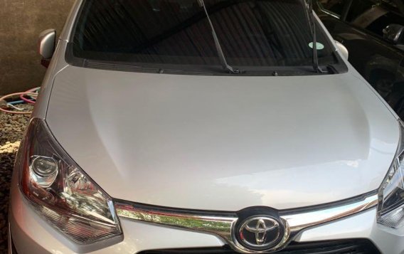 Silver Toyota Wigo 2019 for sale in Quezon City