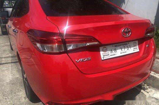 Red Toyota Vios 2019 at 1500 km for sale -2