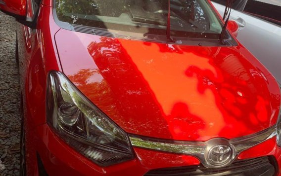 Selling Red Toyota Wigo 2019 in Quezon City