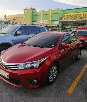Sell Red 2014 Toyota Corolla Altis in at 52000 km -1