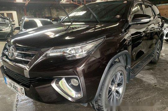 Selling Brown Toyota Fortuner 2017 Automatic Diesel -2