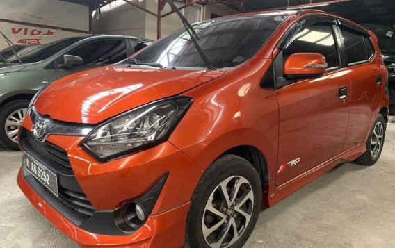 Orange Toyota Wigo 2018 for sale in Quezon City-2