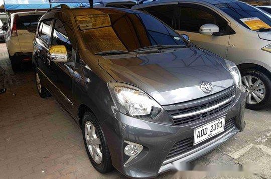 Selling Grey Toyota Wigo 2017 Automatic Gasoline at 18092 km 