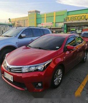 Sell Red 2014 Toyota Corolla Altis in at 52000 km 
