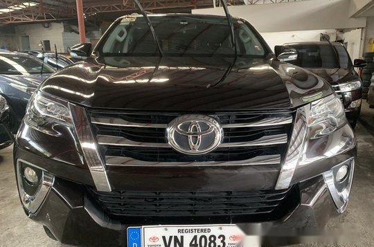 Selling Brown Toyota Fortuner 2017 Automatic Diesel -1