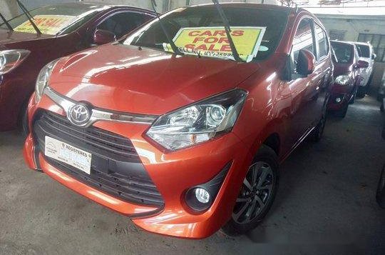 Sell Orange 2018 Toyota Wigo