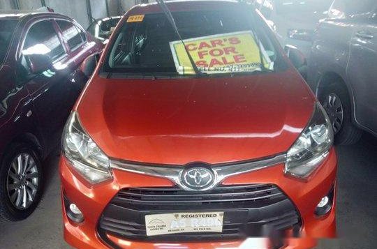 Sell Orange 2018 Toyota Wigo-4