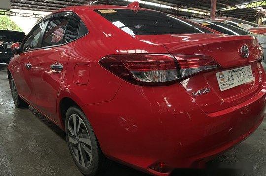 Red Toyota Vios 2019 at 1500 km for sale -4