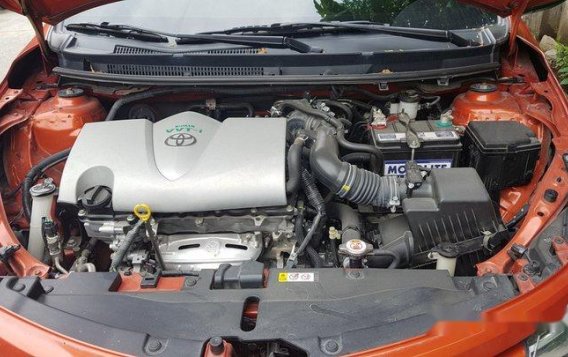 Selling Orange Toyota Vios 2018 Automatic Gasoline at 27407 km-4