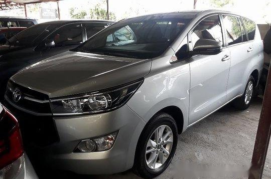 Silver Toyota Innova 2019 Manual Gasoline for sale-1