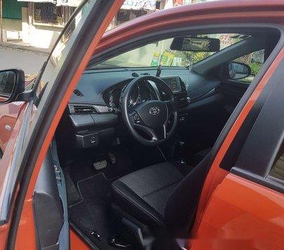 Selling Orange Toyota Vios 2018 Automatic Gasoline at 27407 km-1