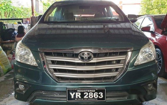 Selling Green Toyota Innova 2015 Automatic Diesel -1