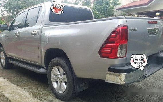 Silver Toyota Hilux 2017 for sale in Quezon City-4