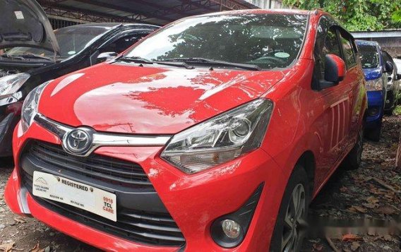 Sell Red 2019 Toyota Wigo Automatic Gasoline at 5800 km -1